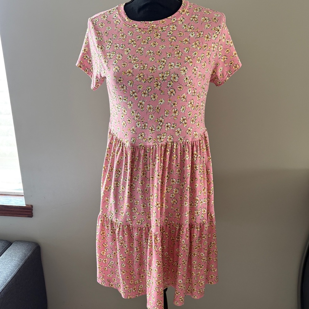 Jessica Simpson Floral Pink Dress